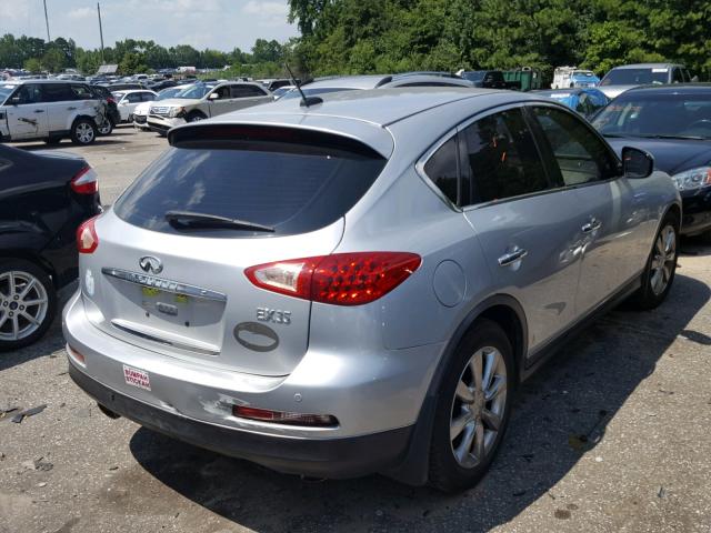 JNKAJ09E88M300985 - 2008 INFINITI EX35 BASE SILVER photo 4