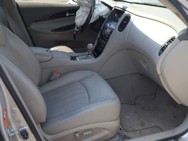 JNKAJ09E88M300985 - 2008 INFINITI EX35 BASE SILVER photo 5