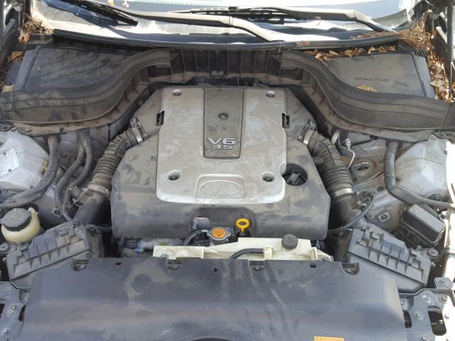 JNKAJ09E88M300985 - 2008 INFINITI EX35 BASE SILVER photo 7