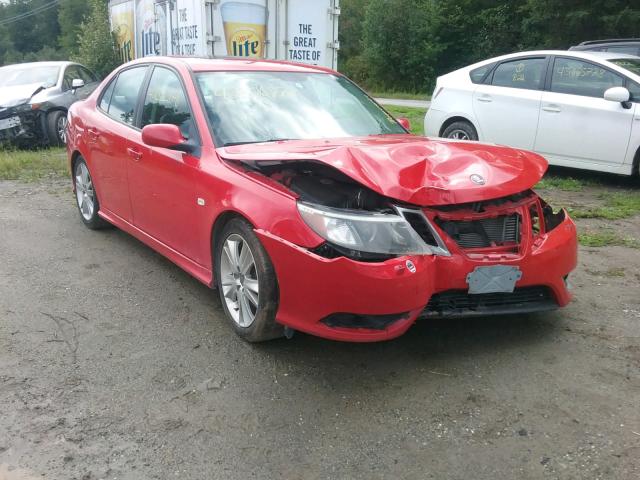 YS3FH46U281006286 - 2008 SAAB 9-3 AERO RED photo 1