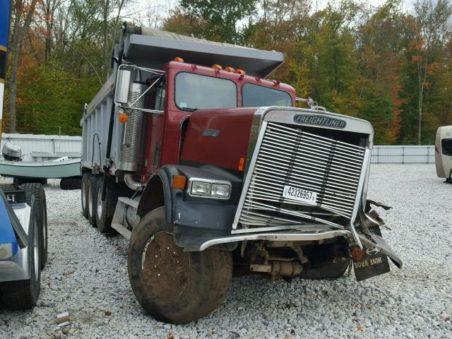 1FVF2SY91KH367548 - 1989 FREIGHTLINER CONVENTION RED photo 1