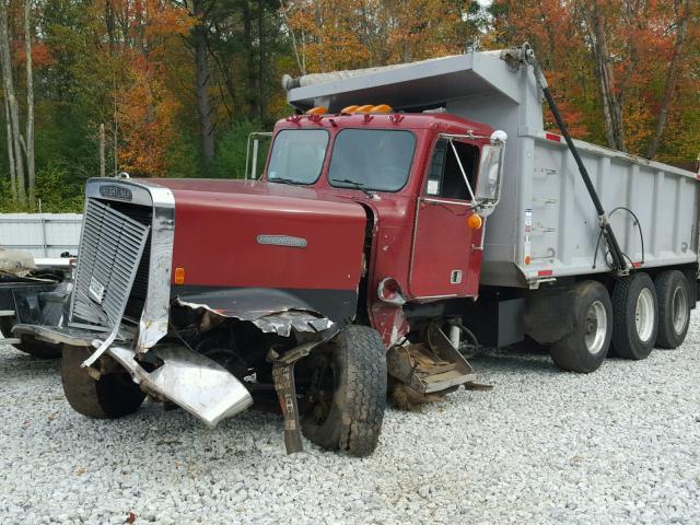 1FVF2SY91KH367548 - 1989 FREIGHTLINER CONVENTION RED photo 9