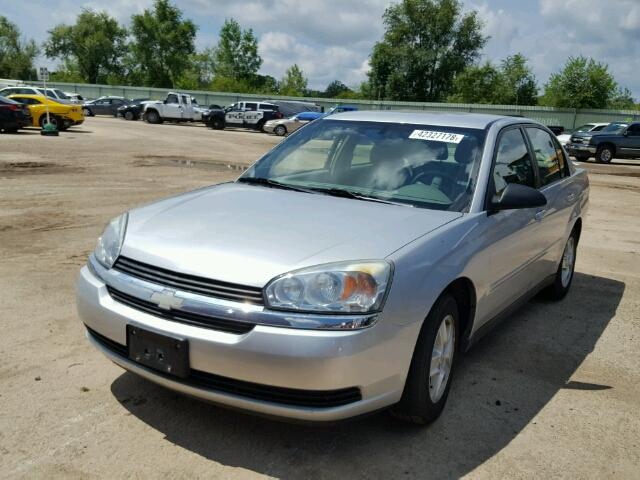 1G1ZT54824F191394 - 2004 CHEVROLET MALIBU LS SILVER photo 2