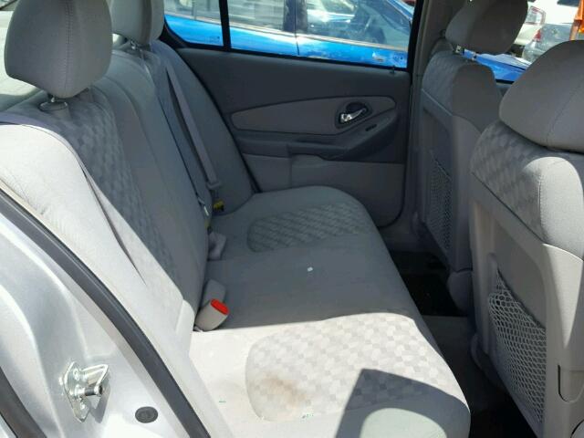 1G1ZT54824F191394 - 2004 CHEVROLET MALIBU LS SILVER photo 6