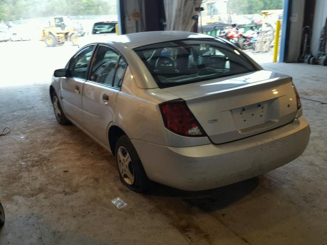 1G8AG52FX5Z159426 - 2005 SATURN ION LEVEL SILVER photo 3