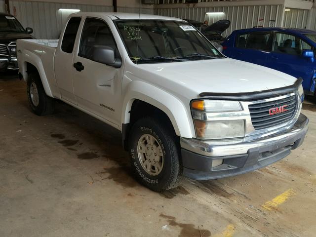 1GTDS196448142092 - 2004 GMC CANYON WHITE photo 1