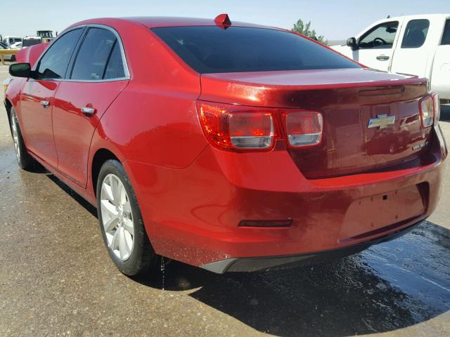 1G11E5SA2DF215545 - 2013 CHEVROLET MALIBU 2LT MAROON photo 3