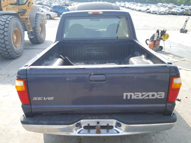 4F4YR12U31TM17196 - 2001 MAZDA B3000 BLUE photo 6