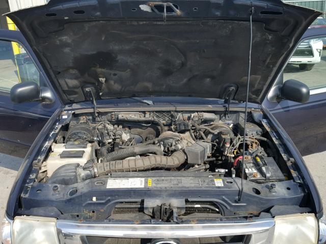 4F4YR12U31TM17196 - 2001 MAZDA B3000 BLUE photo 7