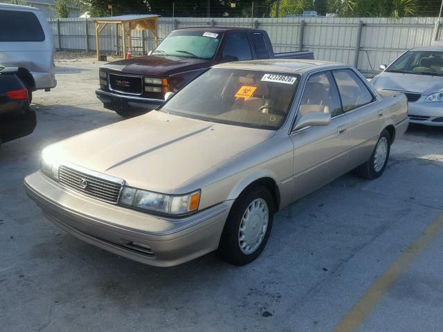 JT8VV22TXM0151541 - 1991 LEXUS ES 250 GOLD photo 2