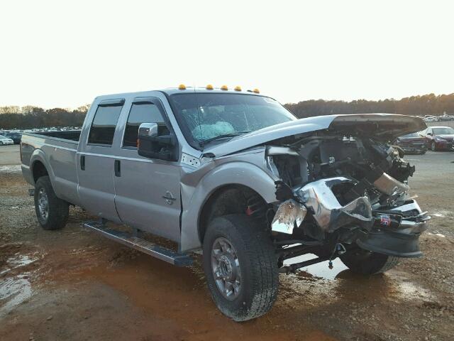 1FT8W3BT7GED37417 - 2016 FORD F350 SUPER SILVER photo 1