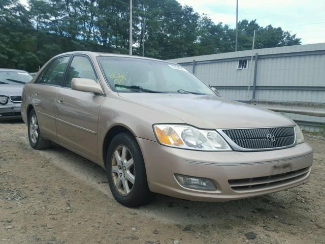 4T1BF28B61U149348 - 2001 TOYOTA AVALON XL BEIGE photo 1