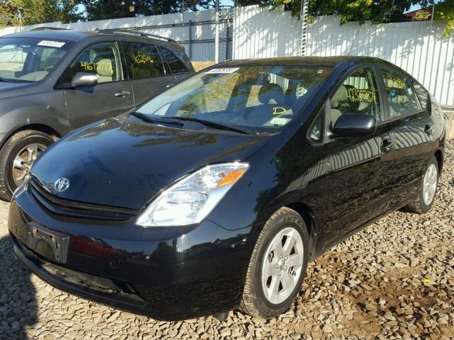 JTDKB20U350128158 - 2005 TOYOTA PRIUS BLACK photo 2