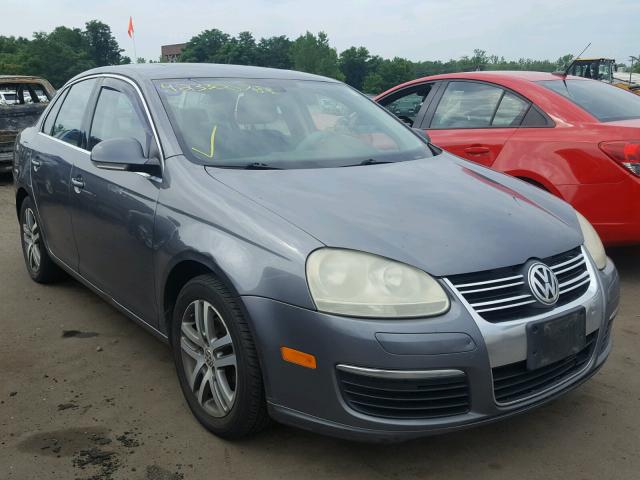 3VWSF71K35M643170 - 2005 VOLKSWAGEN NEW JETTA GRAY photo 1