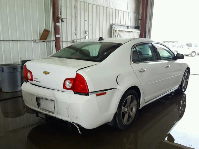 1G1ZC5E04CF117451 - 2012 CHEVROLET MALIBU 1LT 白色 照片 4