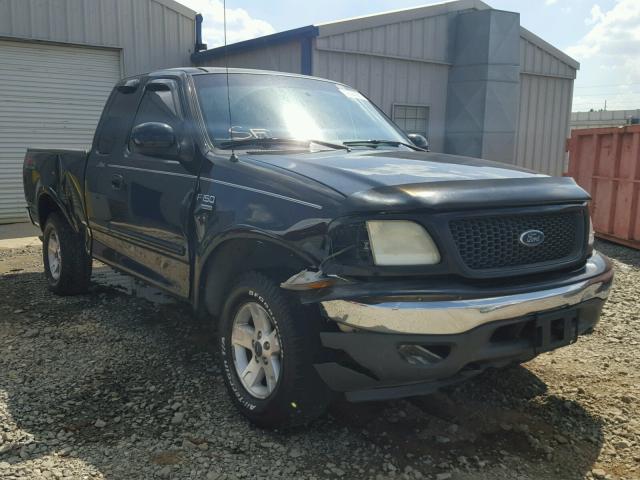 1FTRX18L72NC02797 - 2002 FORD F150 BLACK photo 1