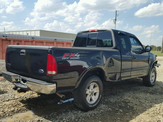 1FTRX18L72NC02797 - 2002 FORD F150 BLACK photo 4