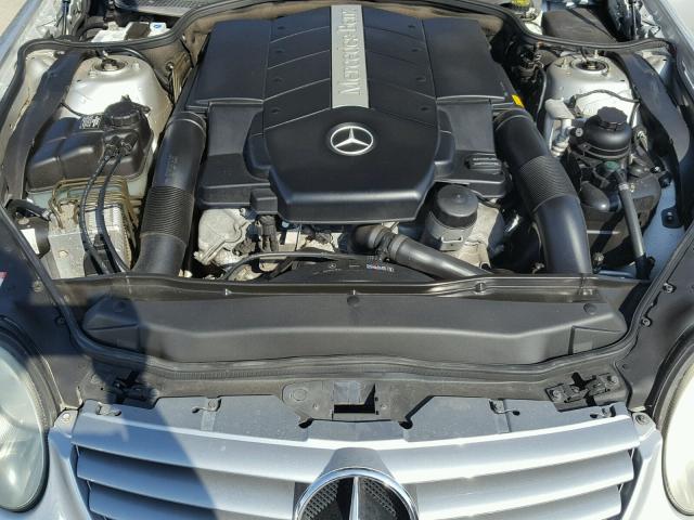 WDBSK75F93F033345 - 2003 MERCEDES-BENZ SL 500R SILVER photo 7