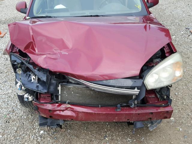 1G1ZT61876F161661 - 2006 CHEVROLET MALIBU MAX RED photo 7