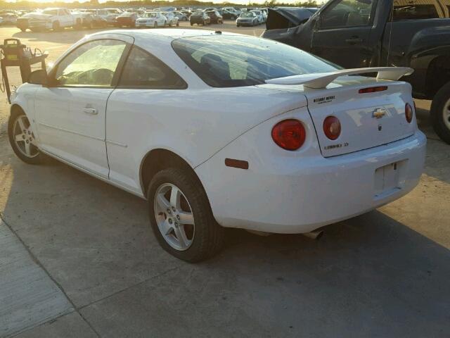 1G1AL15F877112425 - 2007 CHEVROLET COBALT WHITE photo 3