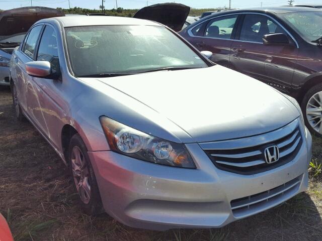 1HGCP2F65CA072344 - 2012 HONDA ACCORD SILVER photo 1