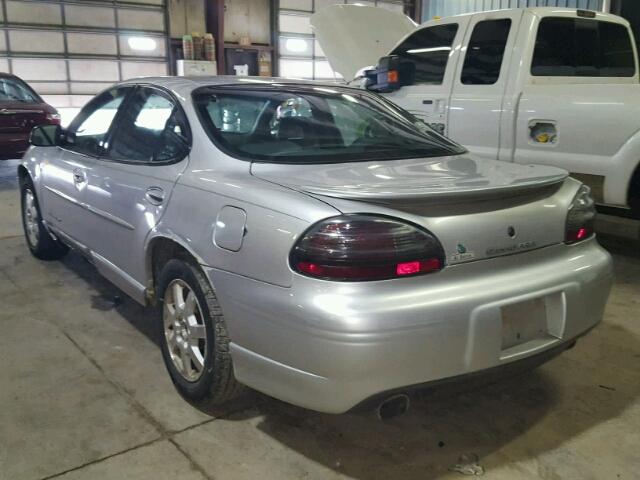 1G2WP52K32F140601 - 2002 PONTIAC GRAND PRIX Արծաթագույն լուսանկար 3