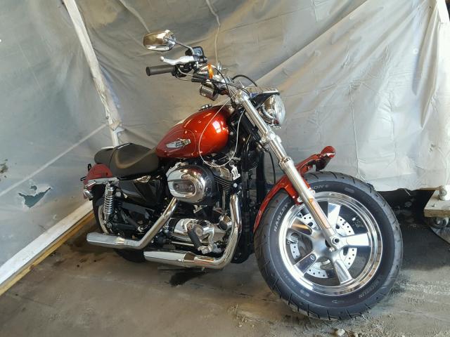 1HD1CT317EC431439 - 2014 HARLEY-DAVIDSON XL1200 C RED photo 1