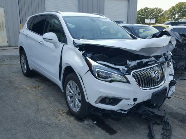 LRBFXDSA1HD076669 - 2017 BUICK ENVISION E WHITE photo 1