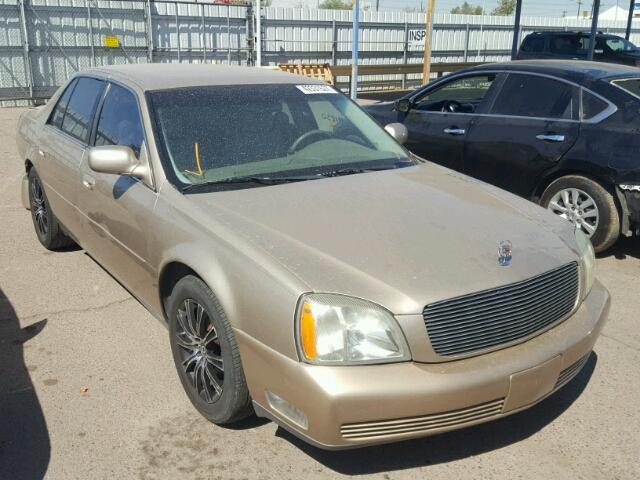 1G6KD54YX5U229377 - 2005 CADILLAC DEVILLE GOLD photo 1