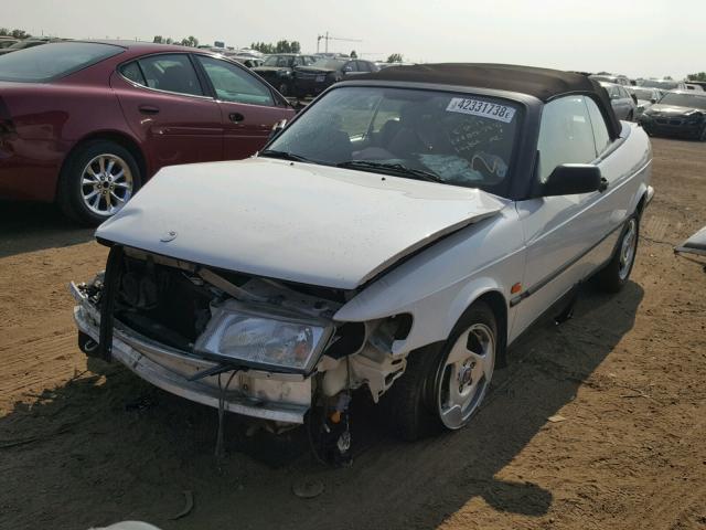 YS3DD78N7X7002188 - 1999 SAAB 9-3 S WHITE photo 2