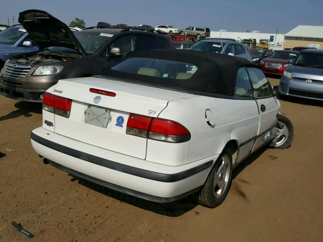 YS3DD78N7X7002188 - 1999 SAAB 9-3 S WHITE photo 4