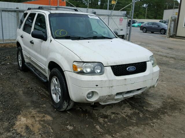 1FMYU96H85KC53356 - 2005 FORD ESCAPE WHITE photo 1