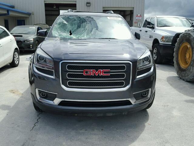 1GKKRRKD3EJ191552 - 2014 GMC ACADIA GRAY photo 9