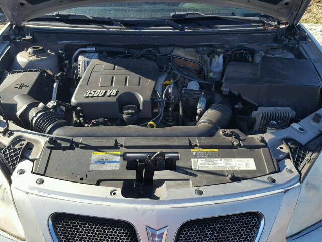 1G2ZH528054152249 - 2005 PONTIAC G6 SILVER photo 7