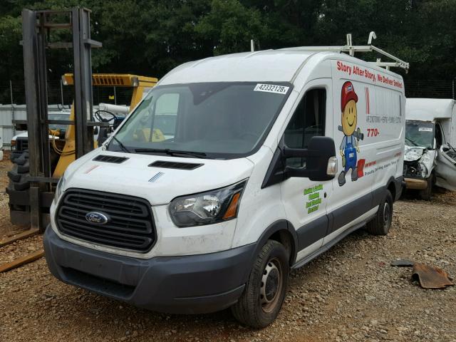 1FTNR2CG4FKA22306 - 2015 FORD TRANSIT T- WHITE photo 2