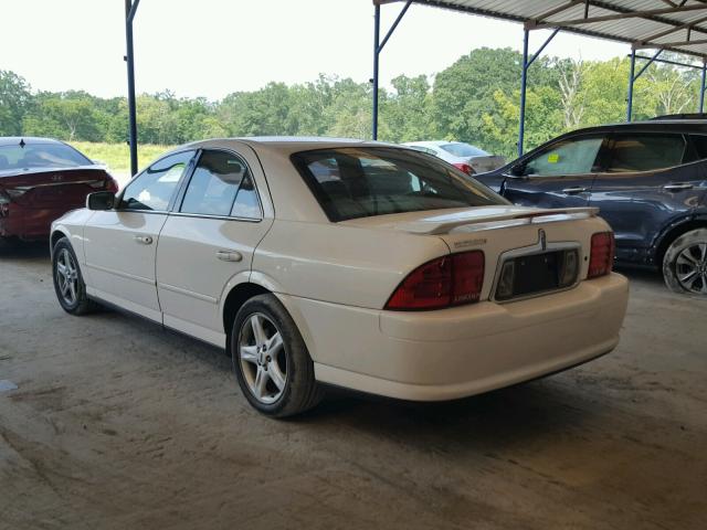 1LNHM87AX1Y663711 - 2001 LINCOLN LS 白色 照片 3