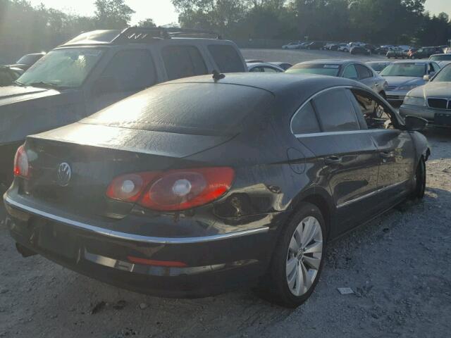 WVWML73C59E567845 - 2009 VOLKSWAGEN CC BLACK photo 4