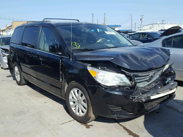 2C4RVABG8CR354934 - 2012 VOLKSWAGEN ROUTAN BLACK photo 1