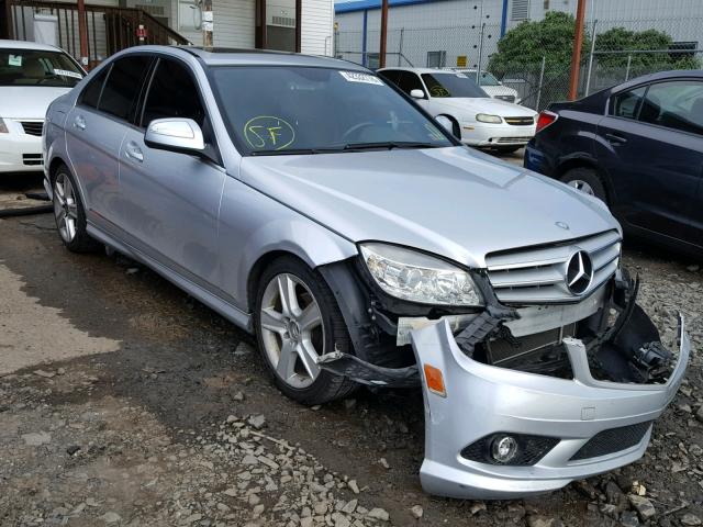 WDDGF81X99R077990 - 2009 MERCEDES-BENZ C 300 4MAT SILVER photo 1