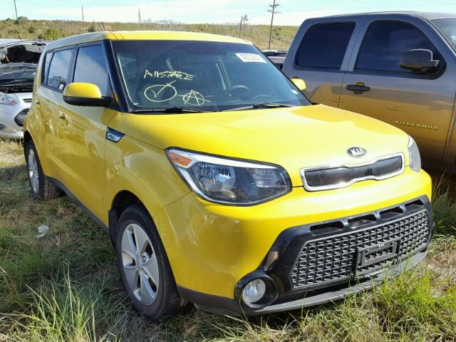 KNDJP3A50G7314535 - 2016 KIA SOUL + YELLOW photo 1