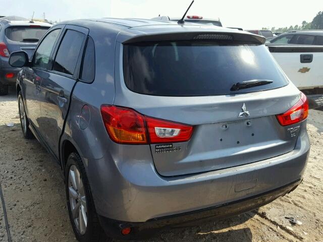 4A4AP3AW5FE026179 - 2015 MITSUBISHI OUTLANDER CHARCOAL photo 3