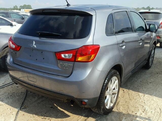 4A4AP3AW5FE026179 - 2015 MITSUBISHI OUTLANDER CHARCOAL photo 4