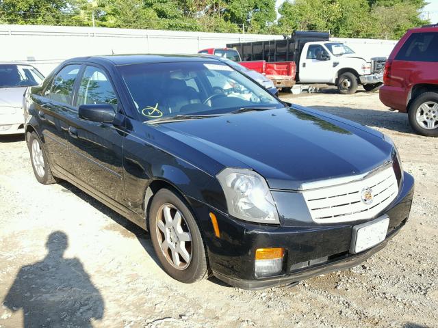 1G6DM57T760186036 - 2006 CADILLAC CTS BLACK photo 1