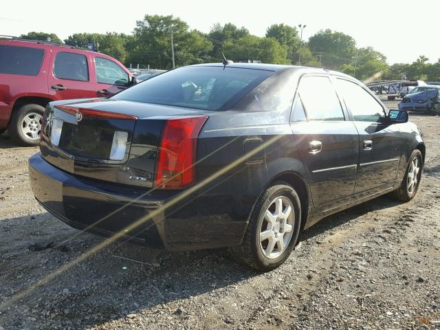 1G6DM57T760186036 - 2006 CADILLAC CTS BLACK photo 4