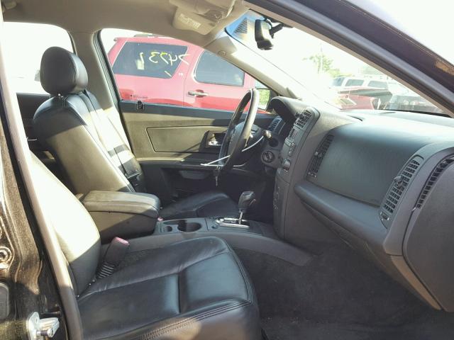 1G6DM57T760186036 - 2006 CADILLAC CTS BLACK photo 5