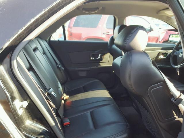 1G6DM57T760186036 - 2006 CADILLAC CTS BLACK photo 6