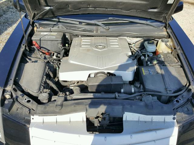 1G6DM57T760186036 - 2006 CADILLAC CTS BLACK photo 7