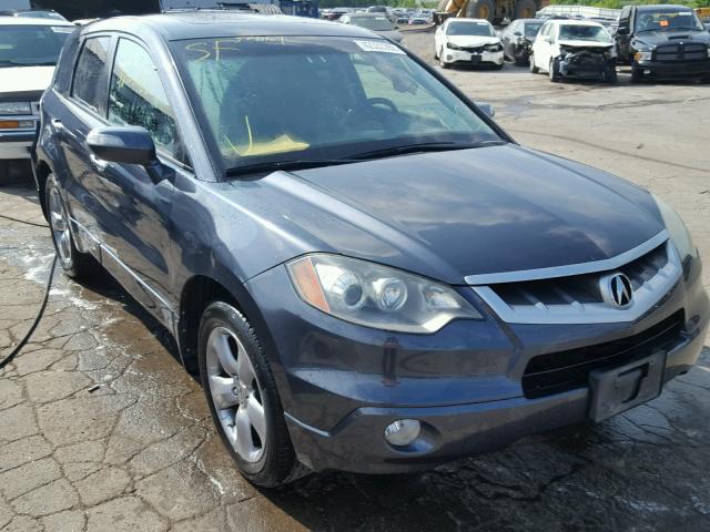 5J8TB18207A008530 - 2007 ACURA RDX GRAY photo 1