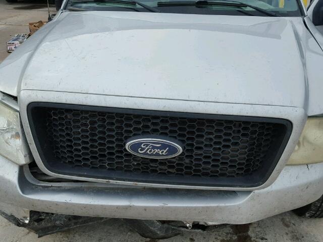 1FTPW12525FA75590 - 2005 FORD F150 SUPER GRAY photo 7