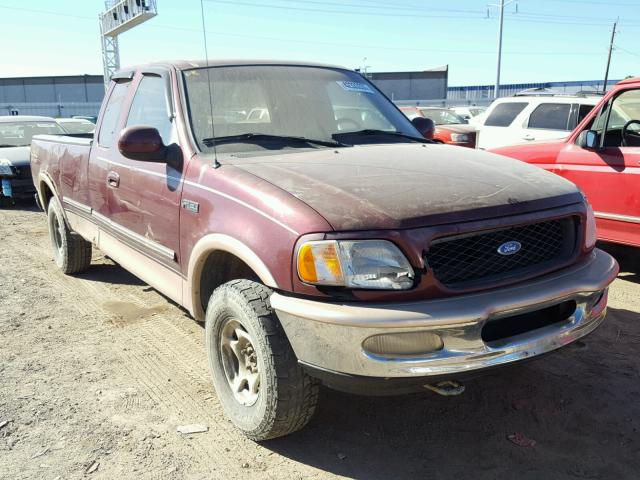 1FTDX1869VNA05056 - 1997 FORD F150 MAROON photo 1